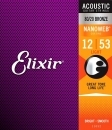 Elixir 11052 NanoWeb Bronze Light 12-53 Elixir 11052 NanoWeb Bronze Light 12-53